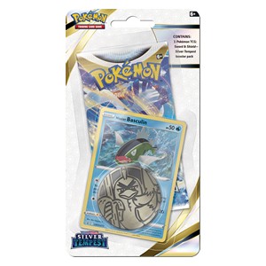 Pokemon TCG: Sword & Shield Silver Tempest 1-Pack Blister - Hisuian Basculin