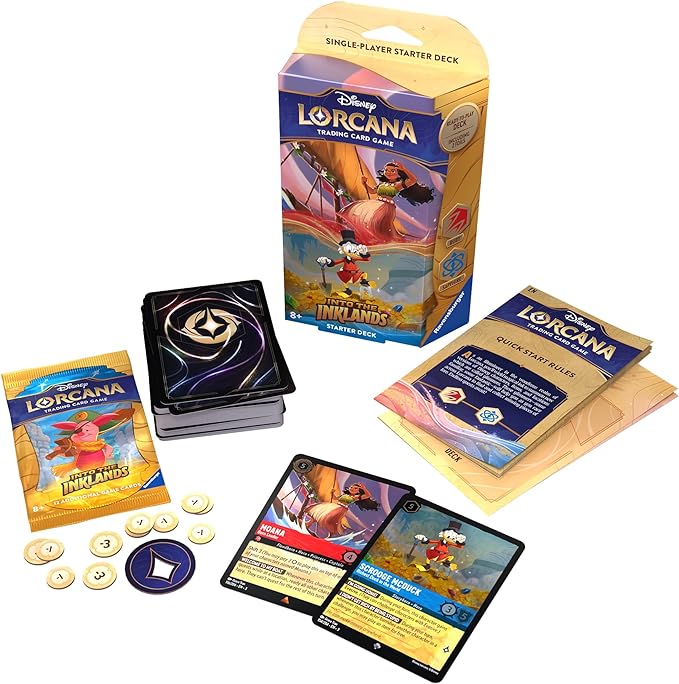 Disney Lorcana: Into the Inklands Starter Deck: Ruby & Sapphire