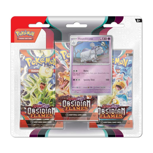 Pokémon TCG: Scarlet & Violet 3-Pack Blister - Houndstone