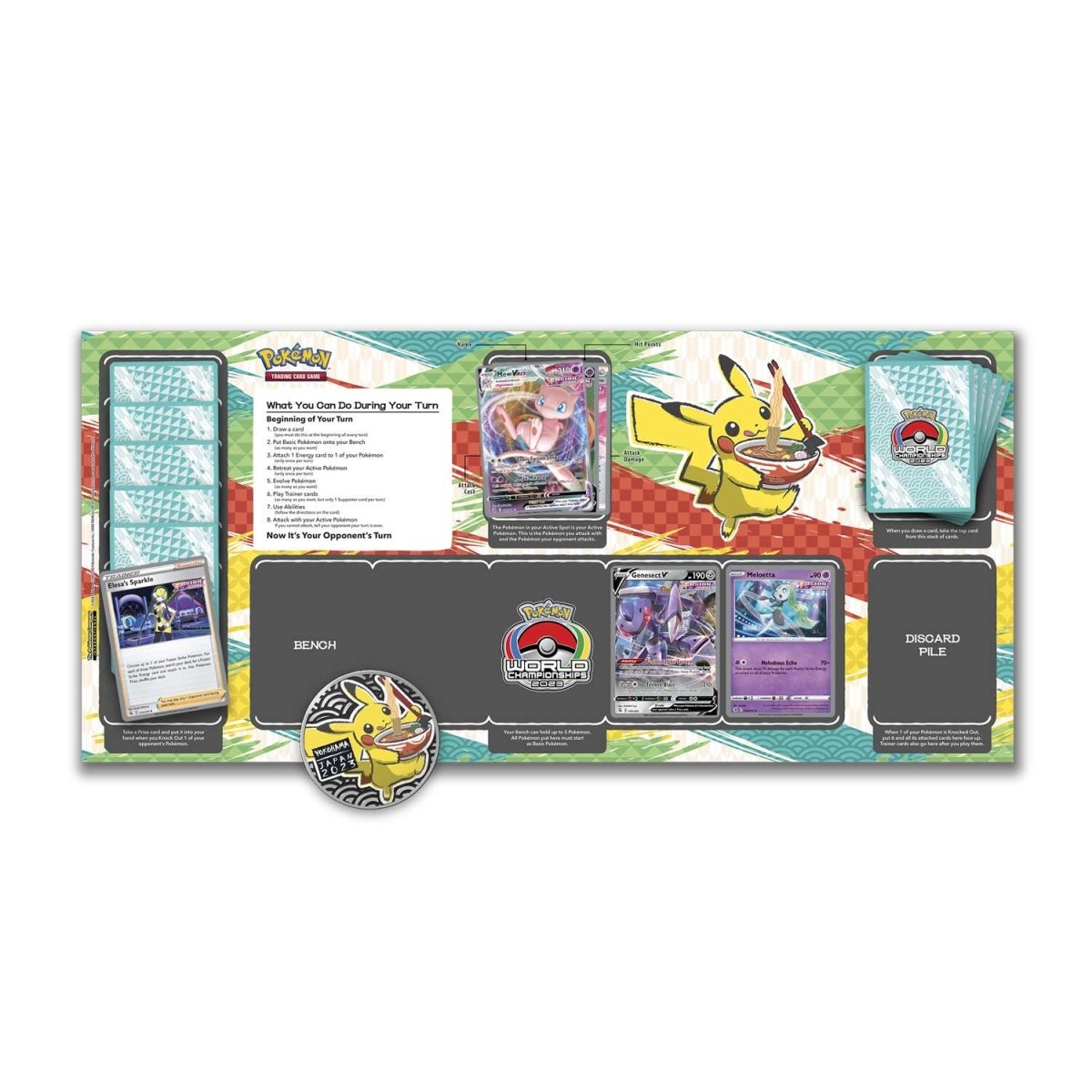 Pokemon TCG: 2023 Pokémon World Championships Deck (Vance Kelley, Mew's Revenge)