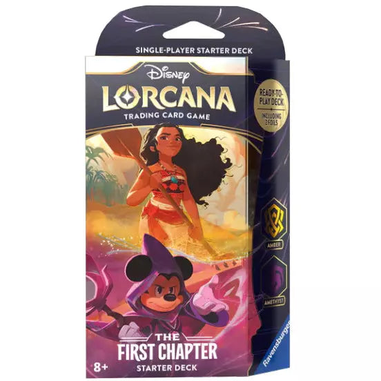 Disney Lorcana: The First Chapter Starter Deck Amber & Amethyst