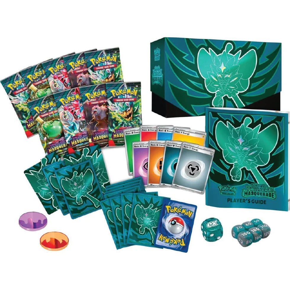 Pokemon TCG: Scarlet & Violet Twilight Masquerade Elite Trainer Box