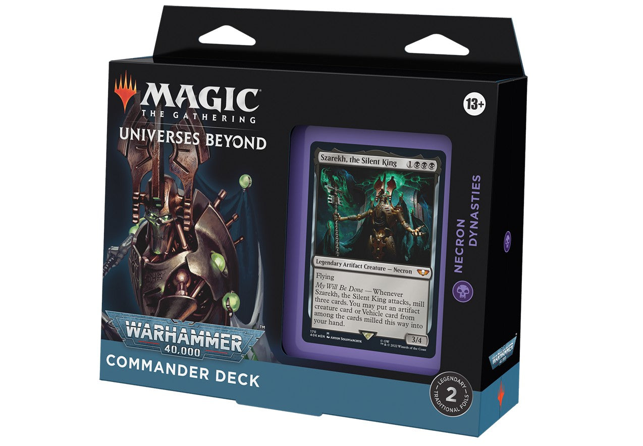 Magic: The Gathering - Universes Beyond Warhammer 40K Commander Deck Necron Dynasties