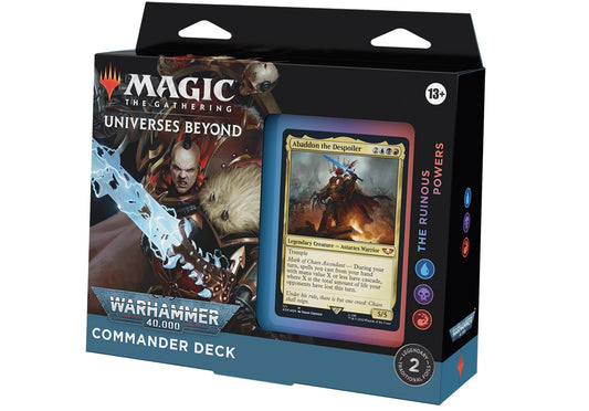 Magic: The Gathering - Universes Beyond Warhammer 40K Commander Deck The Ruinous Powers