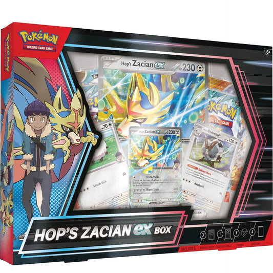 Pokemon TCG: Hop's Zacian ex Box