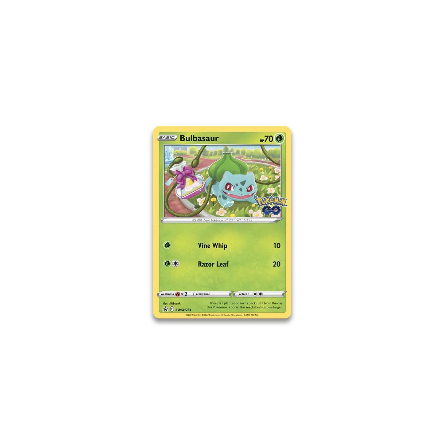 Pokemon TCG: Pokémon GO Pin Collection Bulbasaur