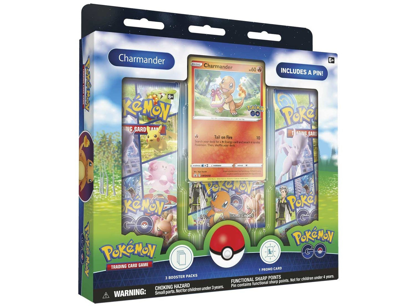 Pokemon TCG: Pokémon GO Pin Collection Charmander