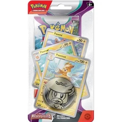 Pokemon TCG: Scarlet & Violet Paldea Evolved 1-Pack Blister - Pawmot