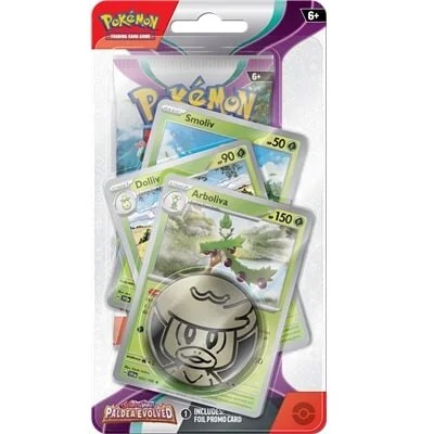 Pokemon TCG: Scarlet & Violet Paldea Evolved 1-Pack Blister - Arboliva