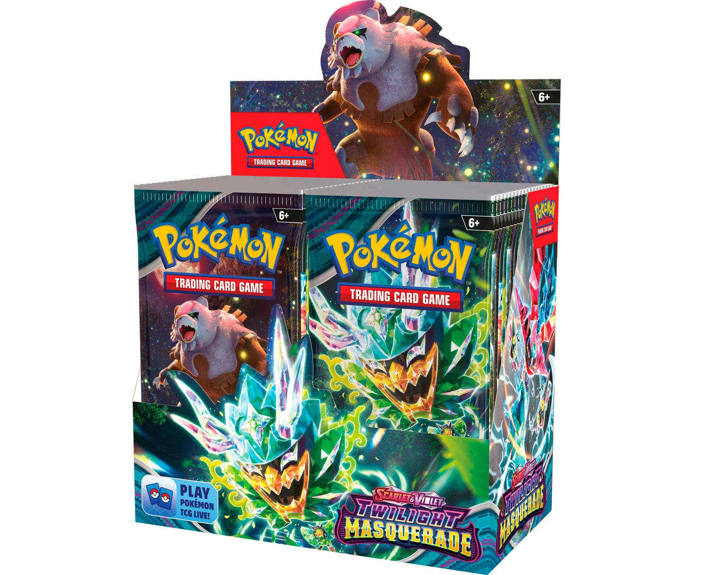 Pokemon TCG: Scarlet & Violet Twilight Masquerade Booster Display (36 Packs)