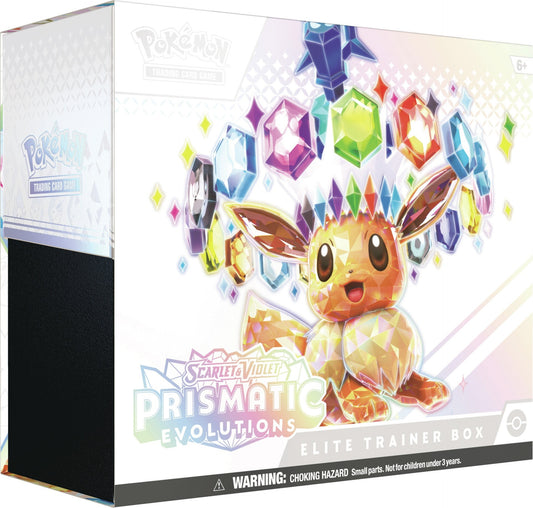 Pokemon TCG: Scarlet & Violet Prismatic Evolutions Elite Trainer Box
