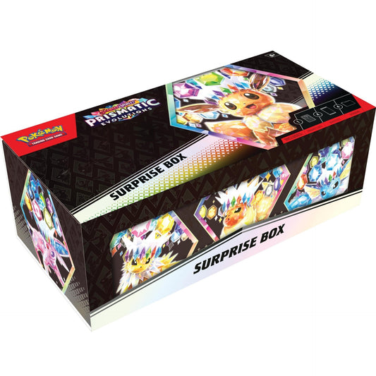 Pokemon TCG: Scarlet & Violet Prismatic Evolutions Surprise Box