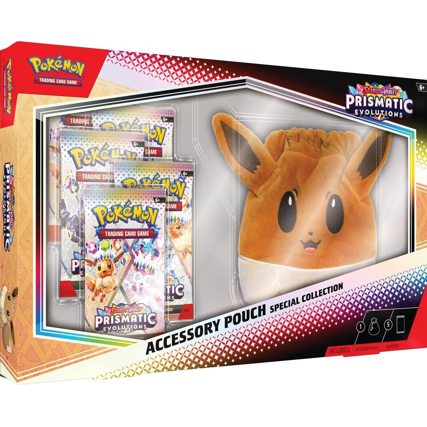 Pokemon TCG: Scarlet & Violet - Prismatic Evolutions Accessory Pouch Special Collection